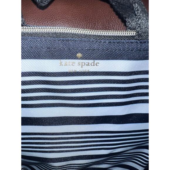 Kate Spade New York Black White Striped | Mercari NWT Kate Spade Black & White Stripe Insulated Lunch Tote‎ Bag